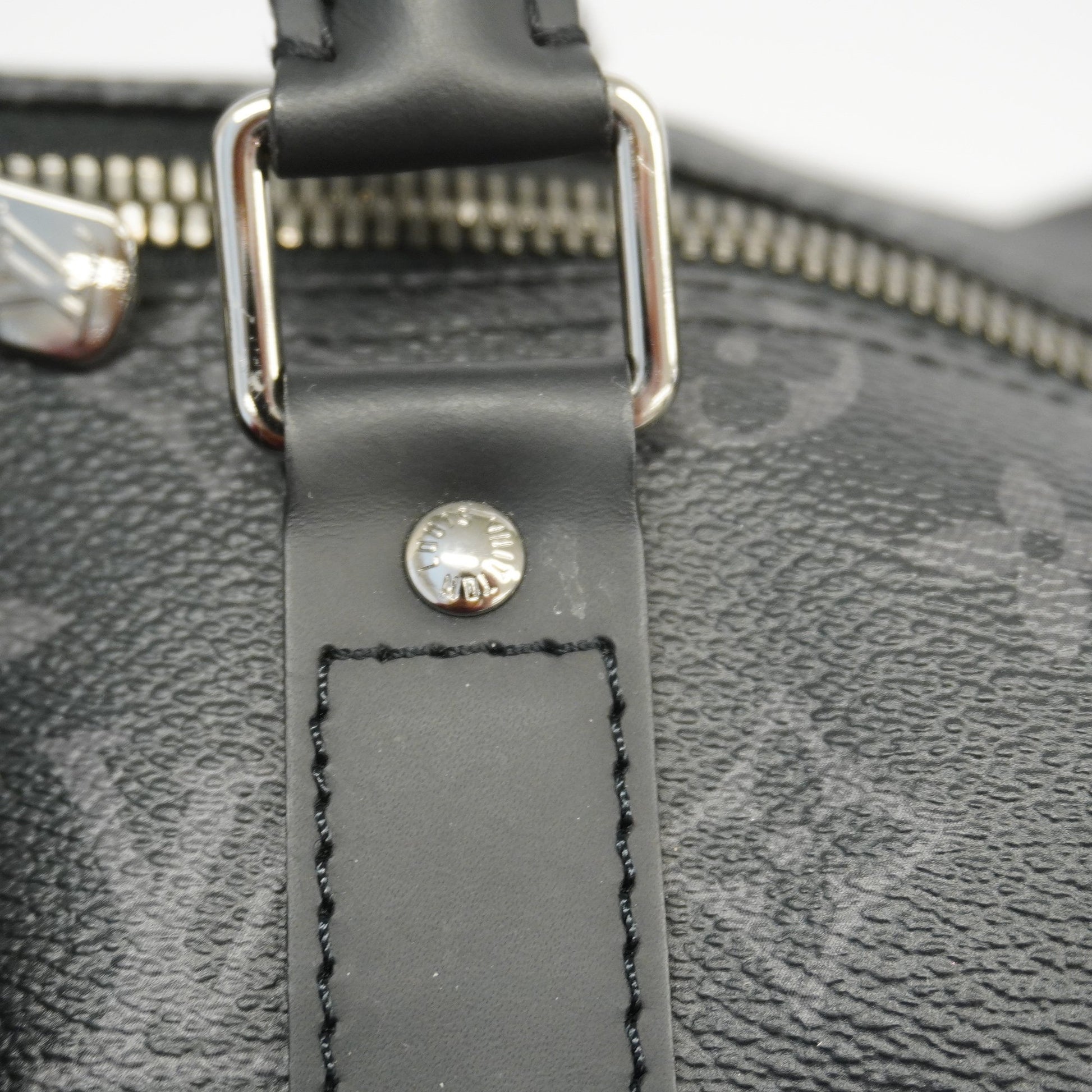 Louis Vuitton Monogram Eclipse Keepall Bandouliere 45 M40569 w