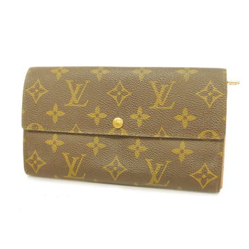 LOUIS VUITTONAuth  Monogram Long Bi-fold Wallet Portomone Credit M61725