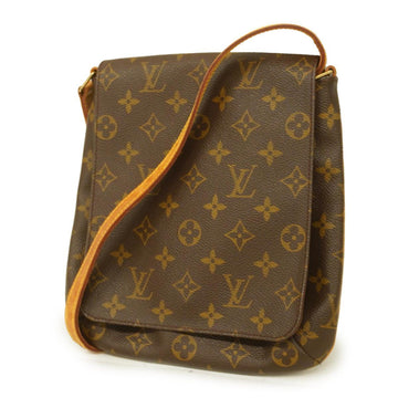 LOUIS VUITTON Shoulder Bag Monogram Musette Salsa Short Strap M51258 Brown Women's