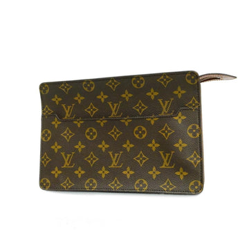 LOUIS VUITTON Clutch Bag Monogram Pochette Homme M51795 Brown Men's