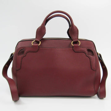 Cartier Women's Leather Handbag,Shoulder Bag Bordeaux