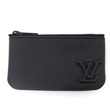 LOUIS VUITTON Pochette Cle Coin Case Purse Card Aerogram M81031 Black