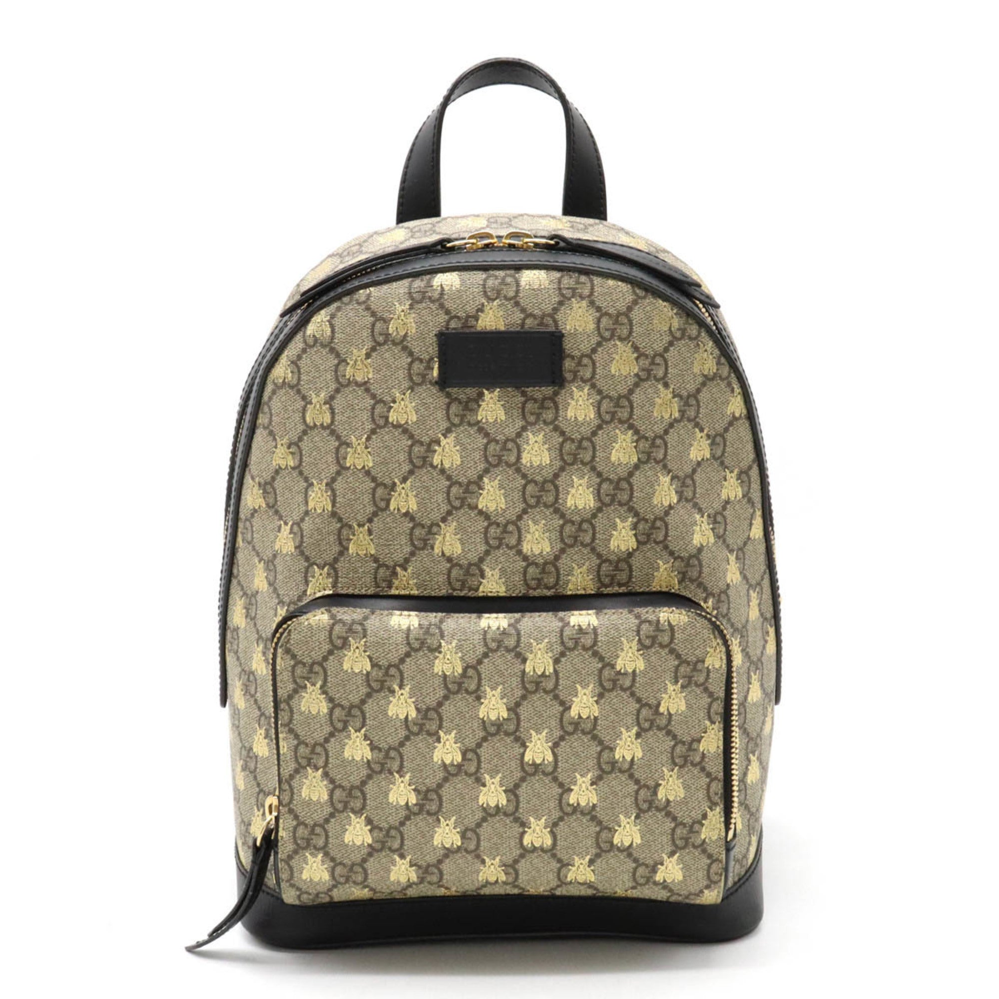 GUCCI GG Supreme Bee BEE Small Backpack Rucksack Daypack