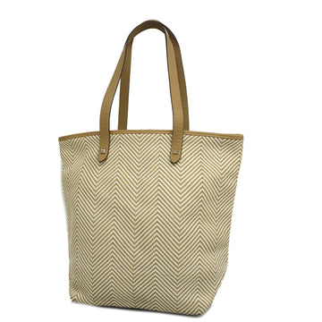 HERMESAuth  Chennai MM Women's Leather,Polyester Tote Bag Beige