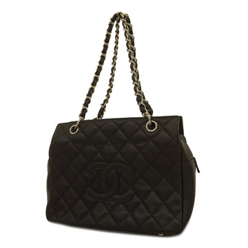 Chanel Matelasse Handbag Women's Leather Handbag Black