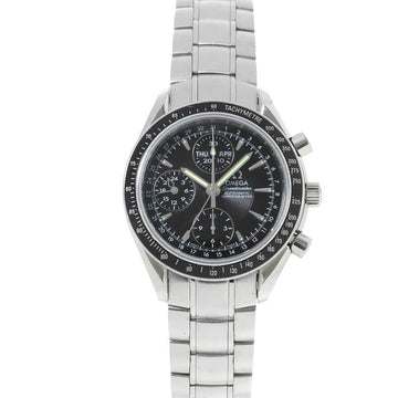 OMEGA Speedmaster triple calendar 3220 50 men's watch black dial automatic self-winding