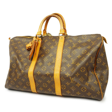 LOUIS VUITTONAuth  Monogram Keepol 45 M41428 Boston Bag