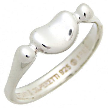 TIFFANY Elsa Peretti Bean Women's Ring Sterling Silver Size 12.5