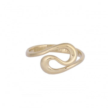 TIFFANY Open Wave Ring 18K Yellow Gold