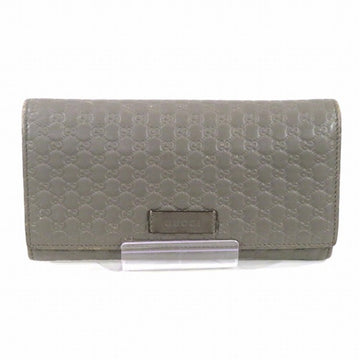 GUCCI Micro Shima 449396-BMJ1G 1226 Long Wallet Bifold Ladies