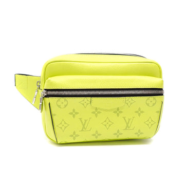 LOUIS VUITTON Body Bag Taigarama Bum Outdoor Men's M30251 Jaune Waist Pouch