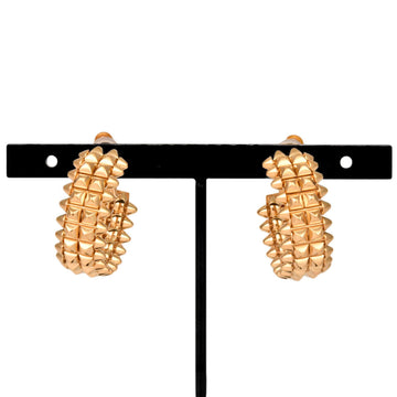 CARTIER crash de earrings 2 row K18PG B8301478