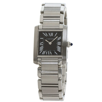 CARTIER Tank Francaise SM Asia Limited Watch Stainless Steel SS Women's