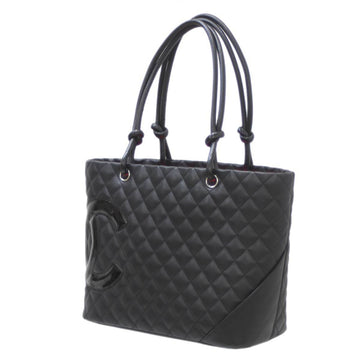 CHANEL Cambon Line Tote Bag Black 14732680