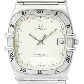 OMEGAPolished  Constellation Stainless Steel Quartz Mens Watch BF564595