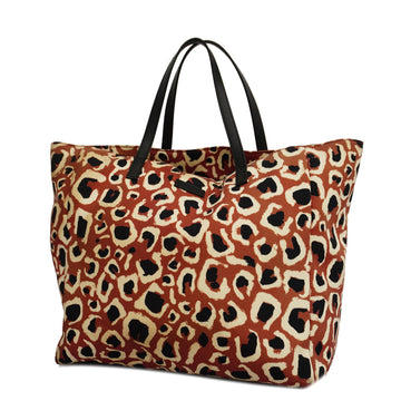 GUCCIAuth  Tote Bag 282439 Women's Nylon Canvas Orange Red