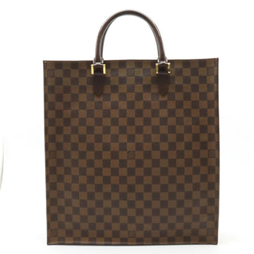 LOUIS VUITTON Damier Sac Pla Tote Bag Handbag Square Type N51140