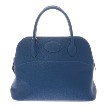 HERMES Bolide 31 Deep Blue D stamp [around 2019] Women's Taurillon Clemence Bag