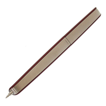 HERMES Nautilus Ballpoint Pen Aluminum/Stainless Bordeaux Silver Purple