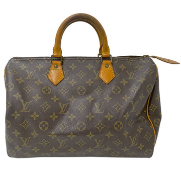 Louis Vuitton Bag Monogram Women's Handbag Boston Speedy 35 M41107