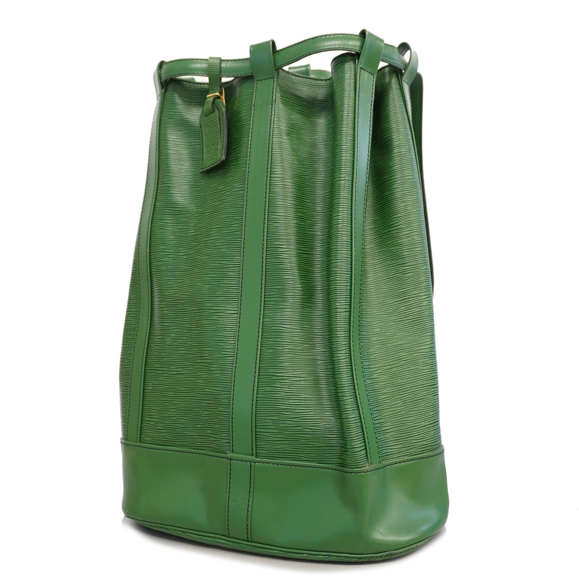 Louis Vuitton Borneo Green Epi Leather Randonnee Backpack GM Louis Vuitton