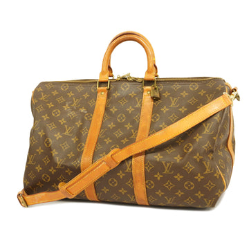 LOUIS VUITTONAuth  Monogram Keepall Bandouliere45 M41418 Unisex Boston Bag