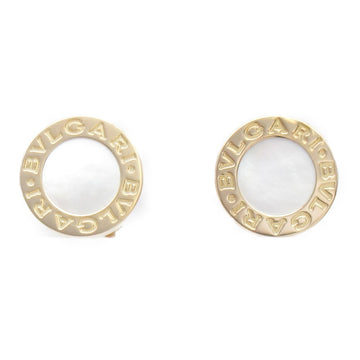 BVLGARI bulgari bulgari shell pierced earrings Pierced earrings White K18PG[Rose Gold] shell White