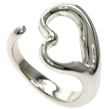 TIFFANY Open Heart Ring Silver Ladies &Co.