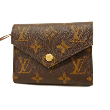 LOUIS VUITTONAuth  Monogram Portofeuil Victorine M62472 Women's Wallet