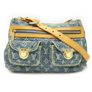 Louis Vuitton Monogram Buggy PM Shoulder Bag Long Blue M95049