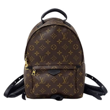 Louis Vuitton Bag Monogram Women's Brand Rucksack Palm Springs Backpack PM M44871 Brown Compact Fashionable