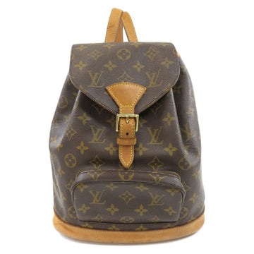 Louis Vuitton M51136 Monslim Middle Monogram Backpack Daypack Canvas Ladies LOUIS VUITTON