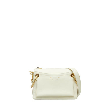 CHLOE  ROY Shoulder Bag White Leather Women's