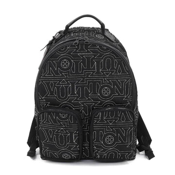 LOUIS VUITTON backpack multi-pocket rucksack nylon leather black M21426 RFID Backpack Multipocket