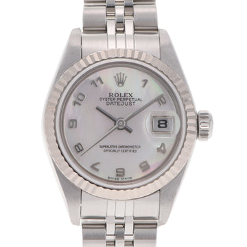 Rolex Datejust 79174NA Ladies WG / SS Watch Automatic Pink Shell Dial