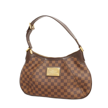 LOUIS VUITTON Shoulder Bag Damier Thames GM N48181 Ebene Ladies