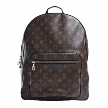 LOUIS VUITTON Monogram Macassar Josh Rucksack Backpack M41530 Brown Black