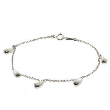 TIFFANY 5P Teardrop Bracelet Silver Women's &Co.