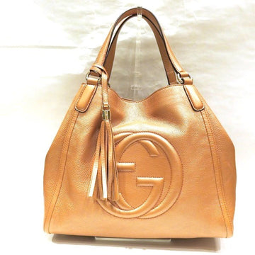 GUCCI Soho Cellarius Interlocking G 282309 Bag Tote Shoulder Ladies