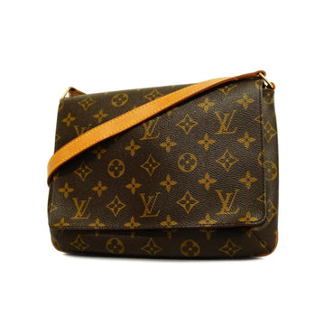 LOUIS VUITTON Shoulder Bag Monogram Musette Tango Long Strap M51388 Brown Ladies