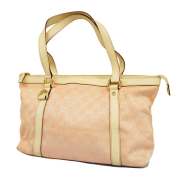 GUCCIAuth  GG Canvas Tote Bag 141470 Women's Tote Bag Pink