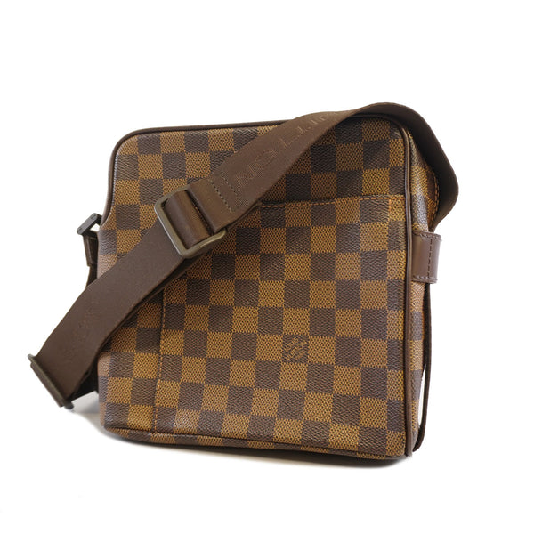 Auth Louis Vuitton Damier Olav PM N41442 Women's Shoulder Bag