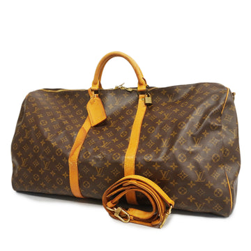 LOUIS VUITTONAuth  Monogram Keepall Bandouliere 60 M41412 Men,Women,Boston Bag