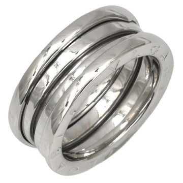 Bvlgari Ring WG White Gold B-ZERO 1 50 No. 10 750 K18 BVLGARI 3 Band B Zero One Men's Women's Unisex