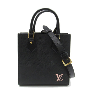 LOUIS VUITTON Sac PlatBB Black Black Epi leather M20958