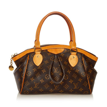 Louis Vuitton Monogram Tivoli PM Handbag M40143 Brown PVC Leather Ladies LOUIS VUITTON