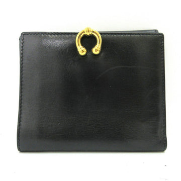 Gucci wallet mini bi-fold black ladies leather