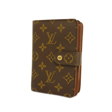 LOUIS VUITTONAuth  Monogram Porto Papier Zip M61207 Unisex Wallet [bi-fold]