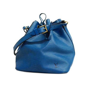 LOUIS VUITTON Shoulder Bag Epi Petit Noe M44105 Toledo Blue Ladies