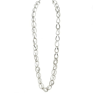 Louis Vuitton Sortwar Infinivi Silver MP2253 Long Necklace LE1108 LOUIS VUITTON Chain Pendant